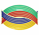 Strips Wheel Stickers