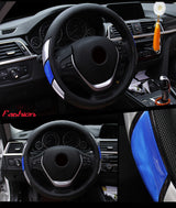 Reflective Movement Diamond Steering Wheel Cover