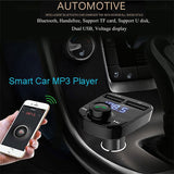 Bluetooth Car Kit Handsfree Music Player