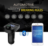 Bluetooth Car Kit Handsfree Music Player