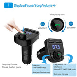 Bluetooth Car Kit Handsfree Music Player