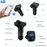 Bluetooth Car Kit Handsfree Music Player