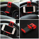 Wheel Clip Mount Holder for iPhone