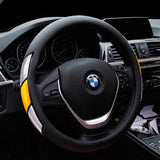 Reflective Movement Diamond Steering Wheel Cover
