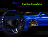 Steering Wheel Cover Shiny Snowflake