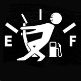 High Gas Consumption Decal Fuel