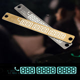 Car Stickers Temporary Car Parking Card