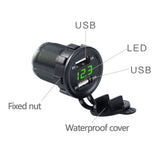 Charger Car Cigarette Lighter Socket Dual-hole