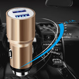 LED Dual USB Car Charger Adapter