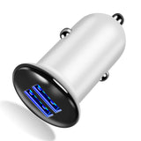 Mini Dual USB Car Charger Adapter