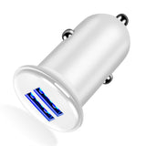 Mini Dual USB Car Charger Adapter