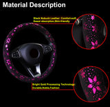 Steering Wheel Cover Shiny Snowflake