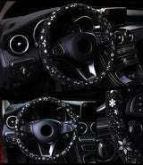 Steering Wheel Cover Shiny Snowflake